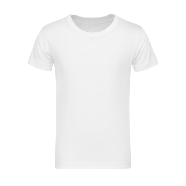 White Junior Baby Half Sleeve T-Shirt Model 318/1