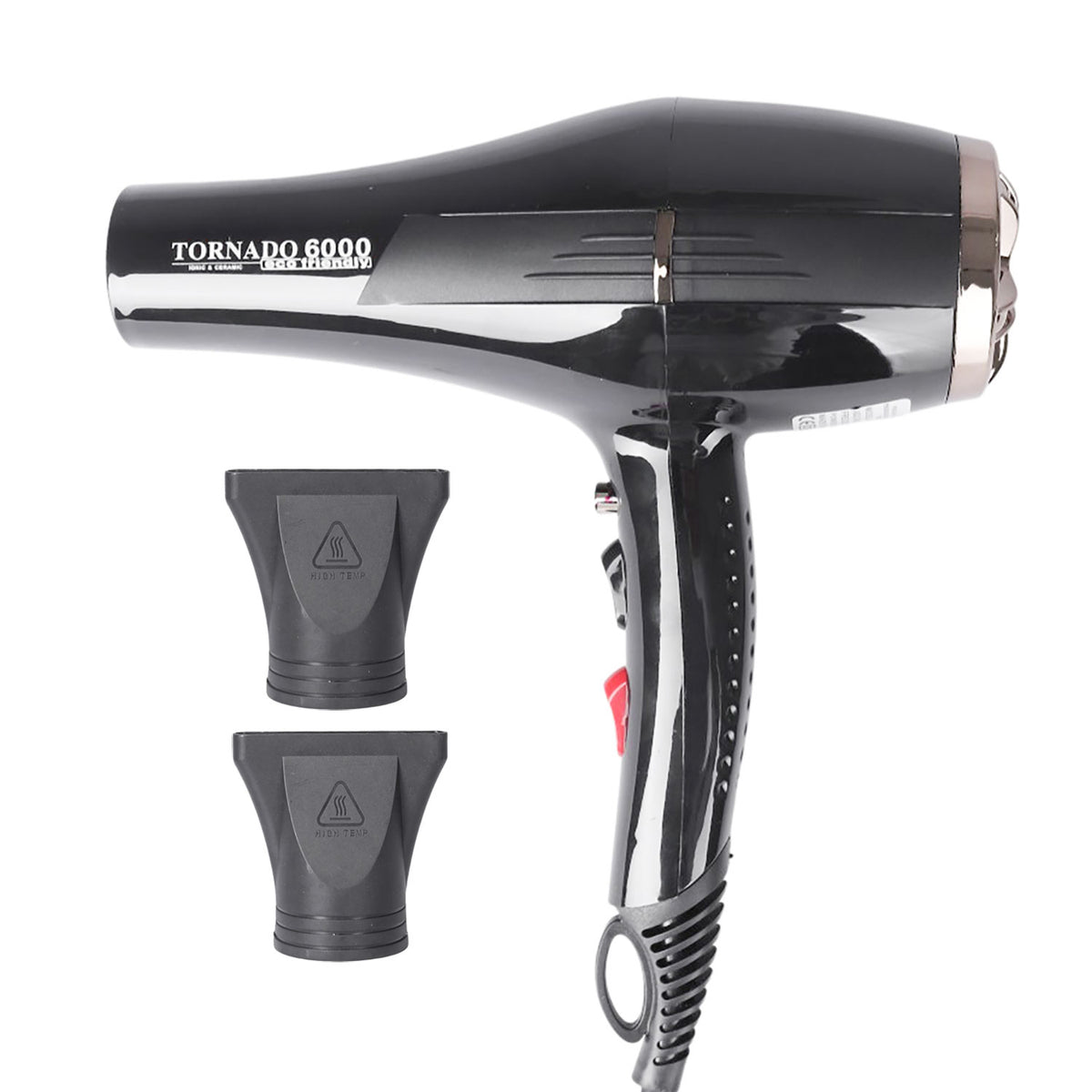 استشوار شعر حريمي TORNADO 6000 كهربائي 2600 وات 