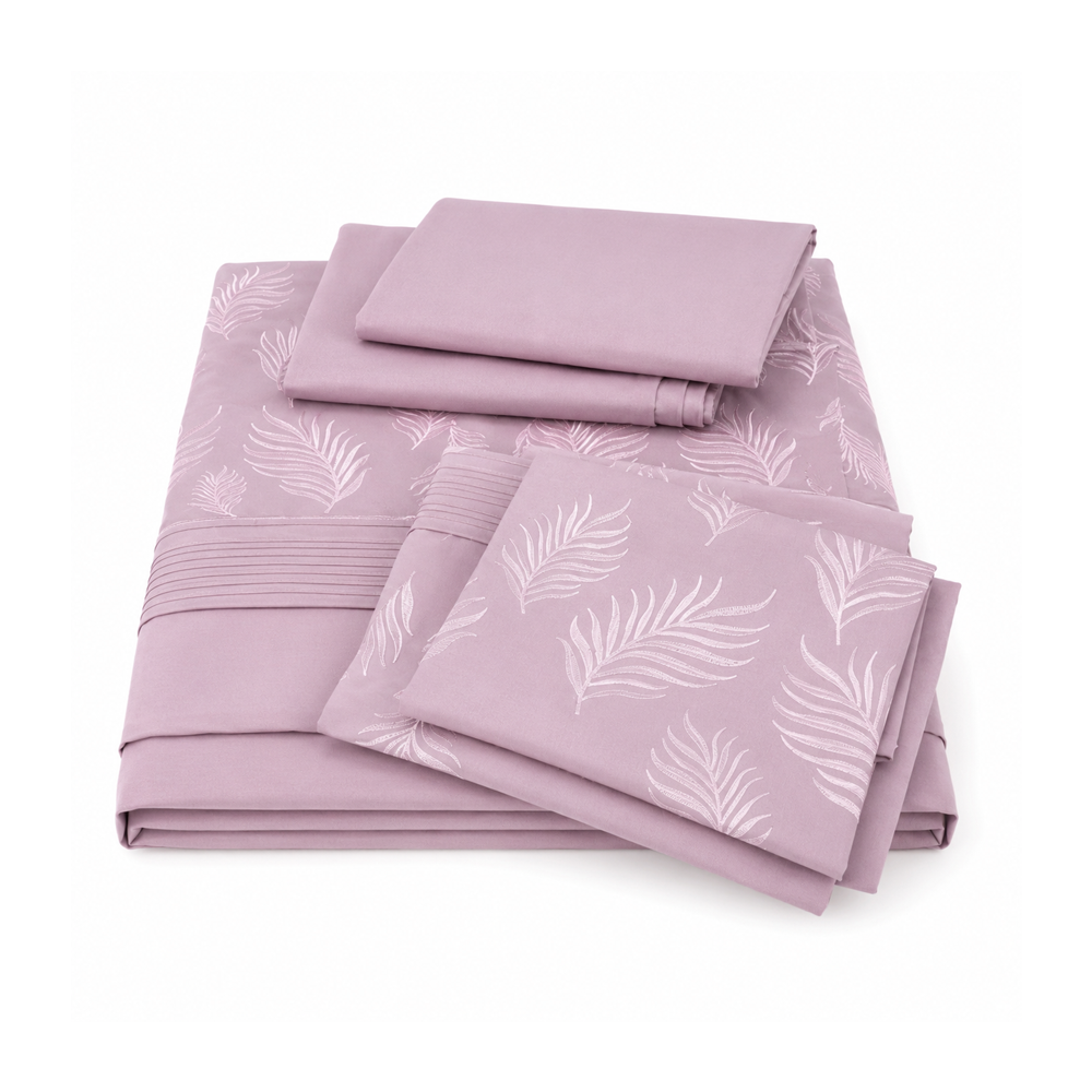 Zad Al Jamal 5-piece bed sheet set, model 003