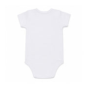 Plain white half-sleeve bodysuit junior 5200 - white