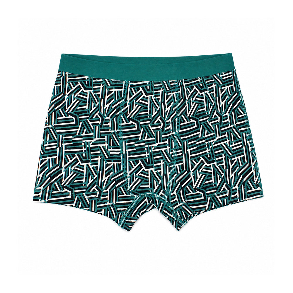 Boxer Briefs Colors and Printed Wide Elastic Piece - 16 (2 Pieces Junior 0662 - Default Title