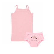 Halter top + printed panties set