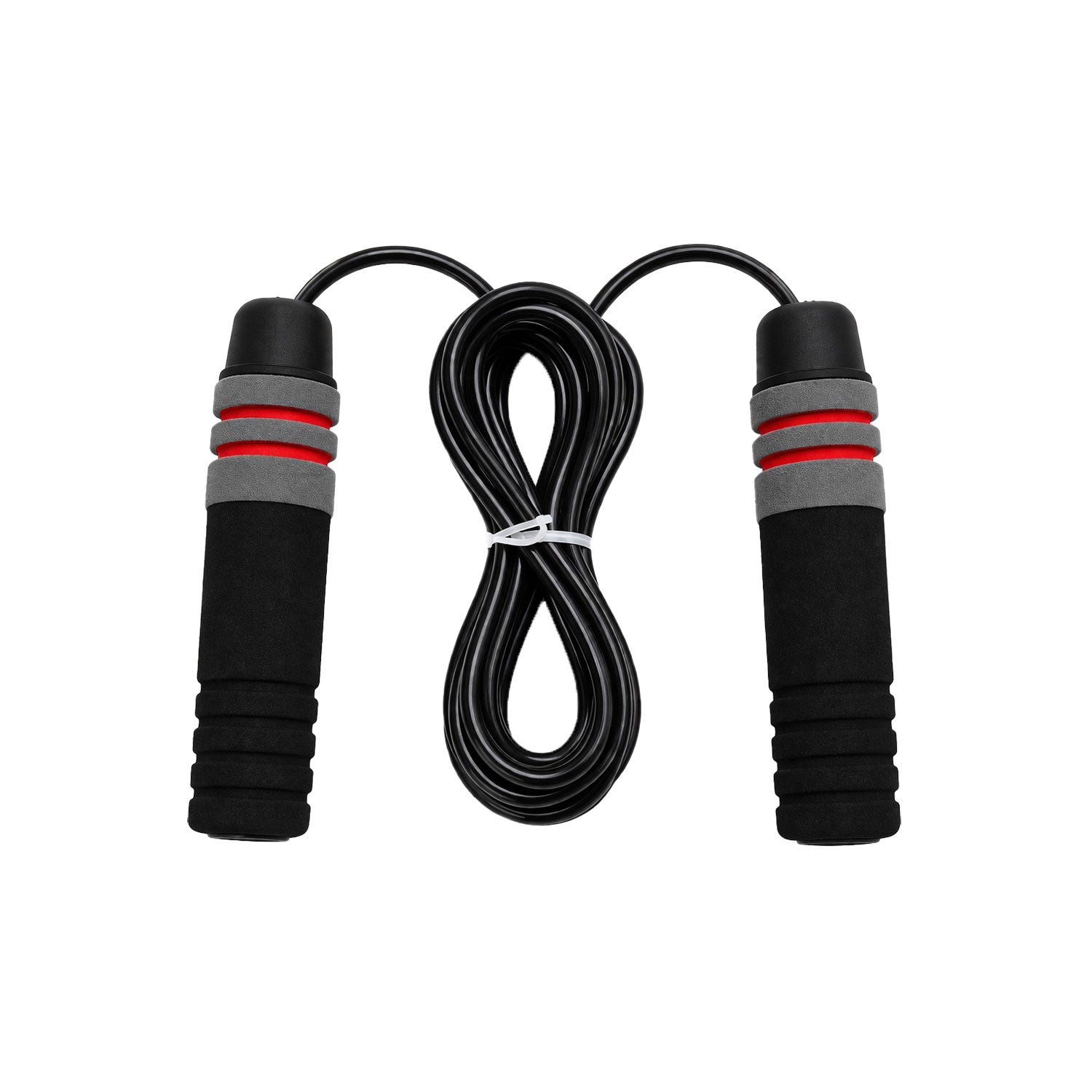 Black foam skipping rope