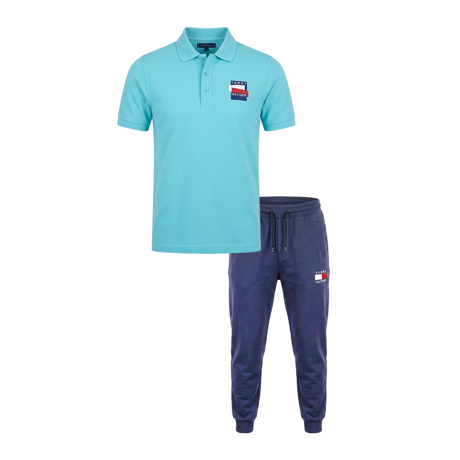 ترنج رجالي صيفي قطن TOMMY ياقة نص كم 