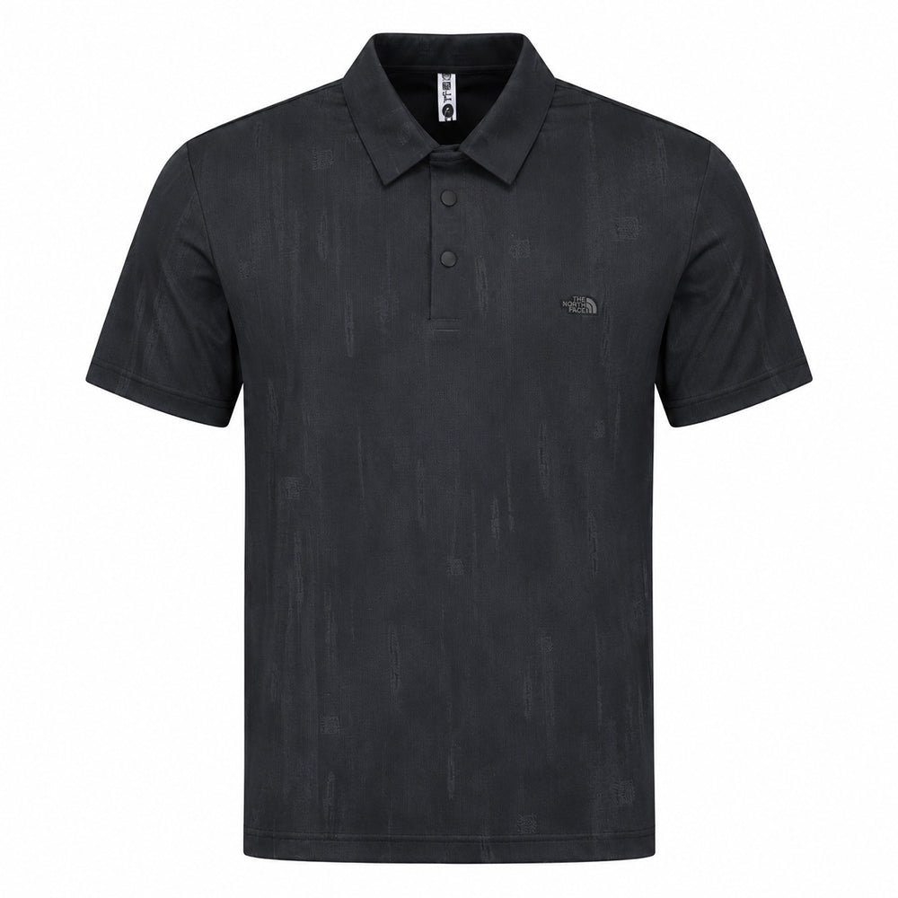 تيشيرت رجالي رياضي صيفي ليكرا THE NORTH FACE ياقة نص كم موديل N300