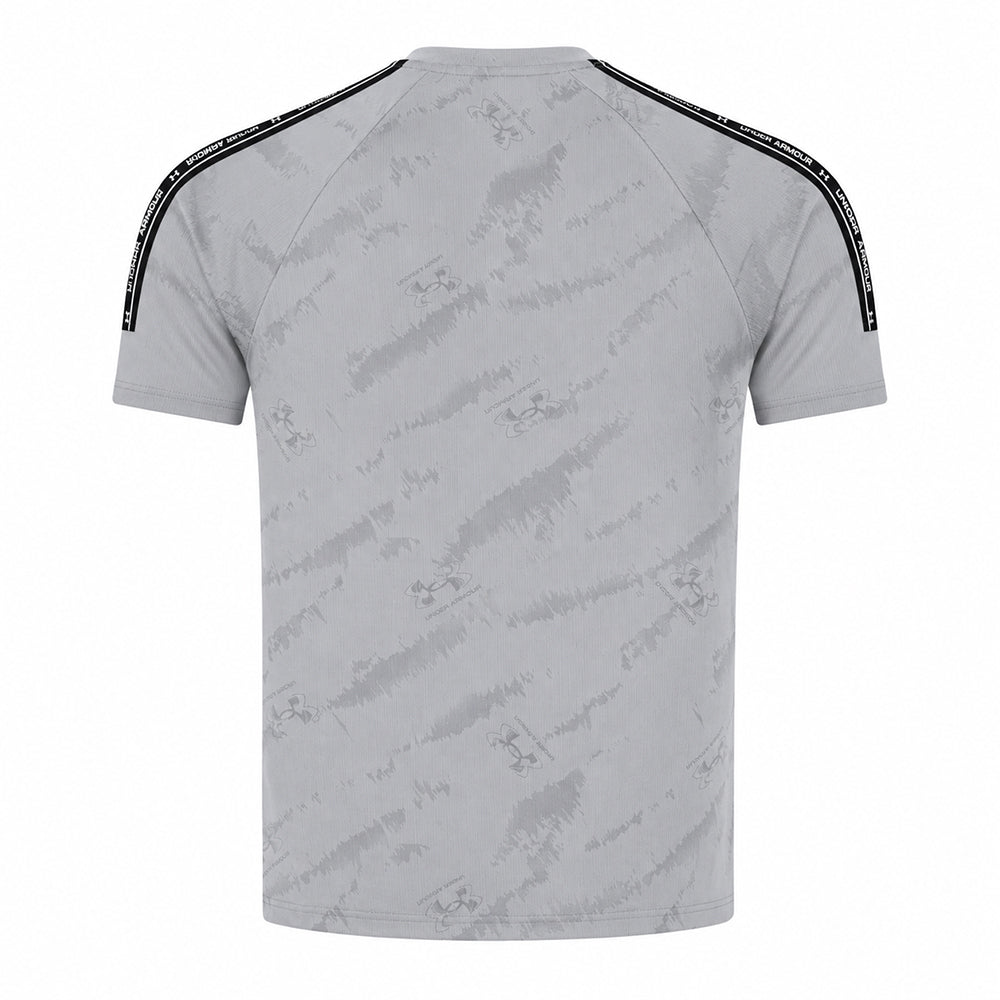 تيشيرت رجالي رياضي صيفي ليكرا UNDER ARMOUR راوند نص كم موديل G93