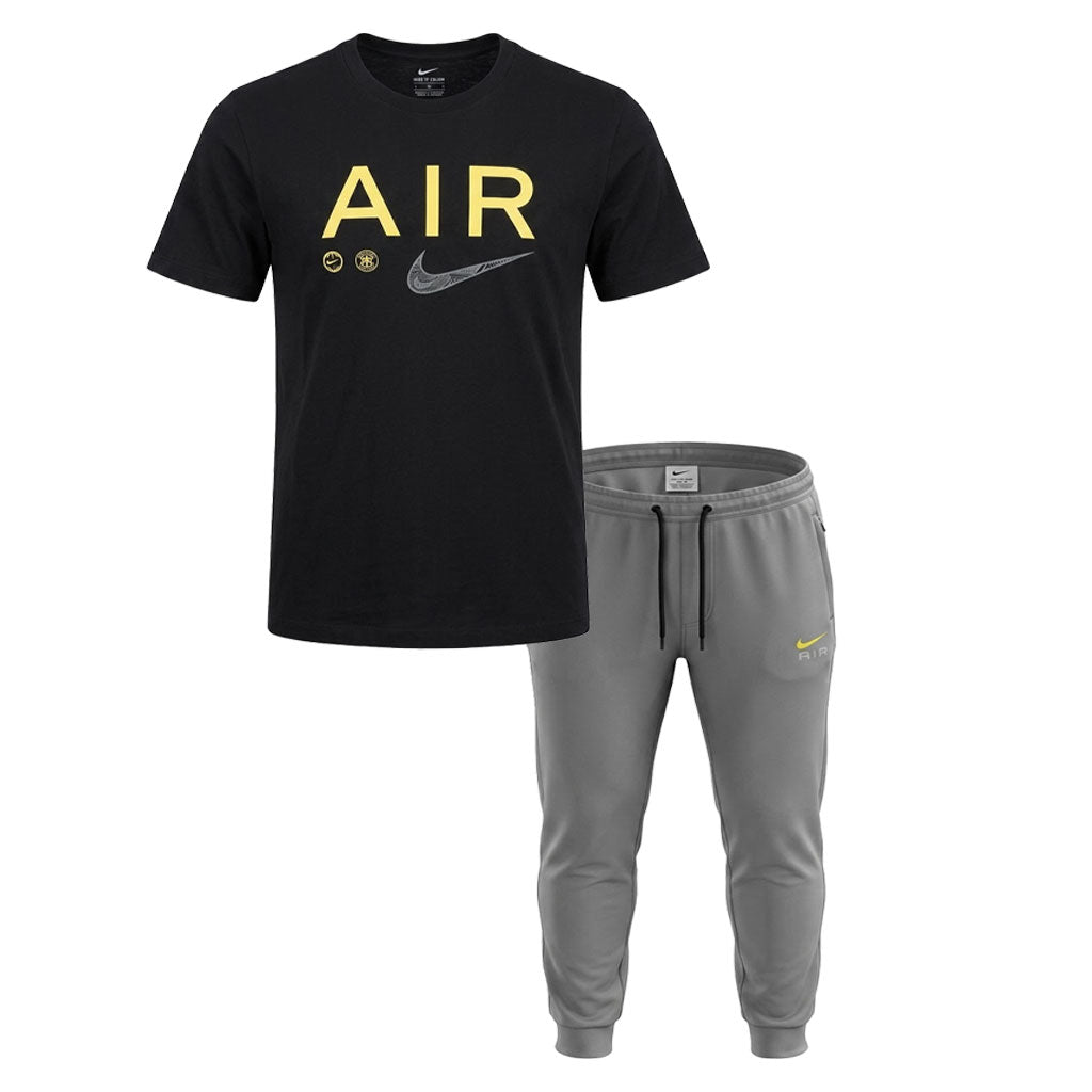ترنج رجالي صيفي قطن التيسير AIR JUSTDOIT راوند نص كم مطبوع