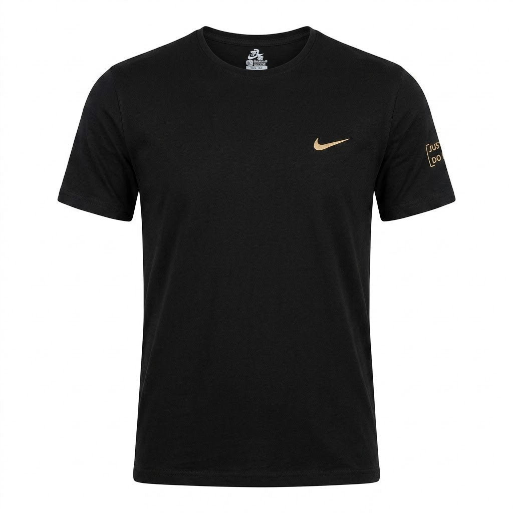 ترنج رجالي صيفي قطن التيسير NIKE راوند نص كم مطبوع