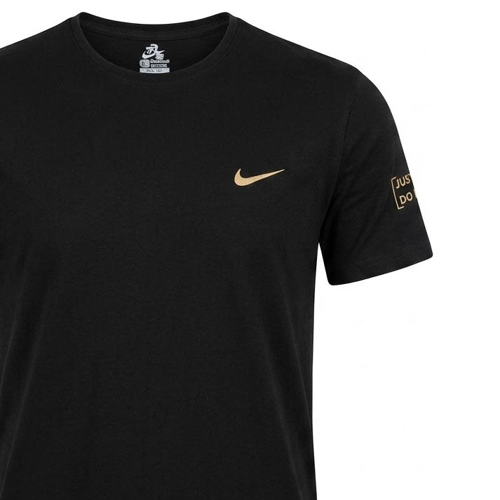 ترنج رجالي صيفي قطن التيسير NIKE راوند نص كم مطبوع