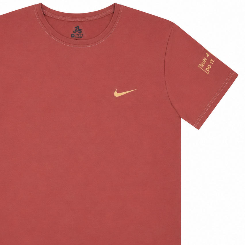 ترنج رجالي صيفي قطن التيسير NIKE راوند نص كم مطبوع