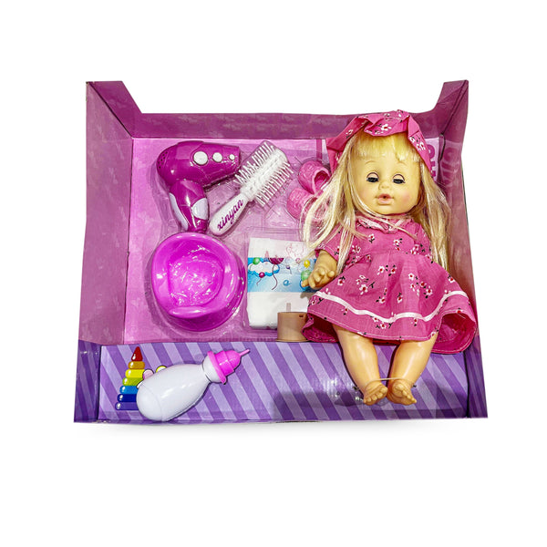 عروسة الامل بيبي يون طاقية كبيرة