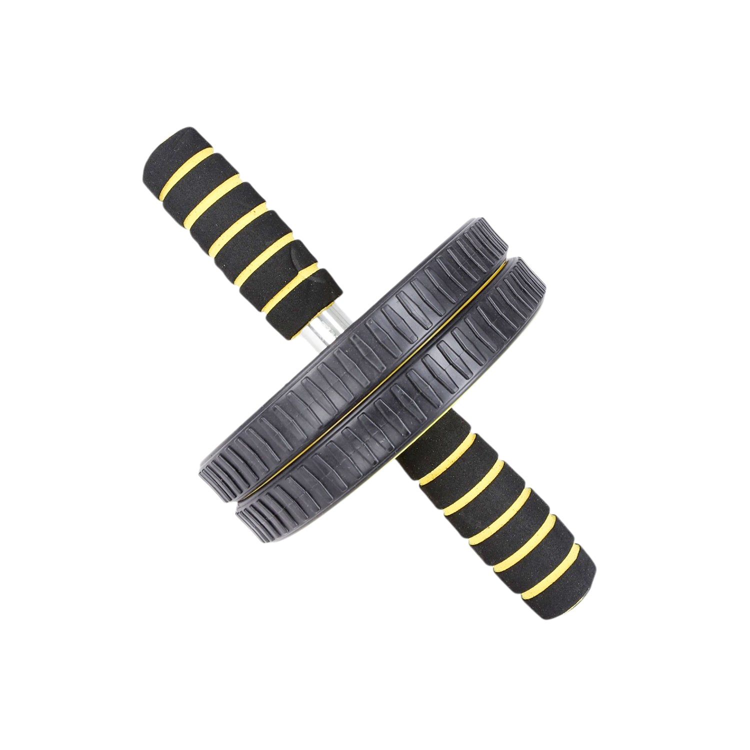 رول تمارين رياضية AB WHEEL بلاستيك 2 مقبض