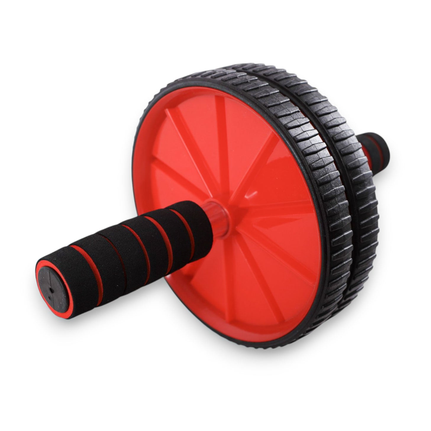 عجلة اب رول تمارين رياضية AB WHEEL بلاستيك 2 مقبض