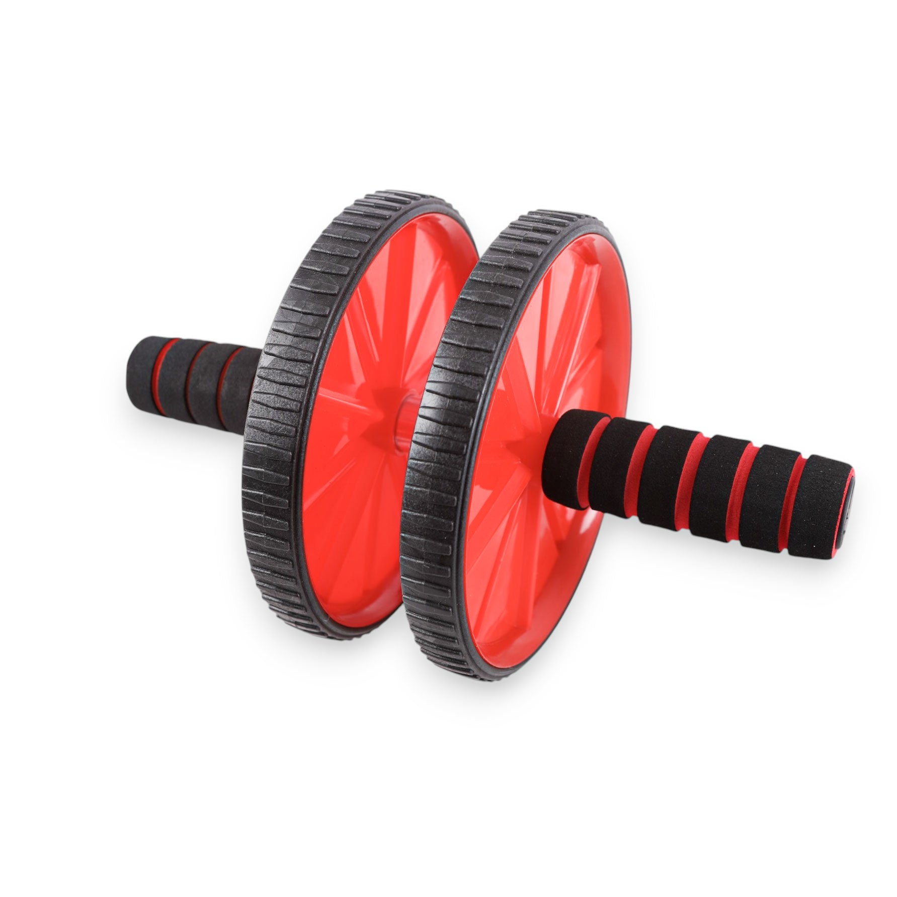 عجلة اب رول تمارين رياضية AB WHEEL بلاستيك 2 مقبض