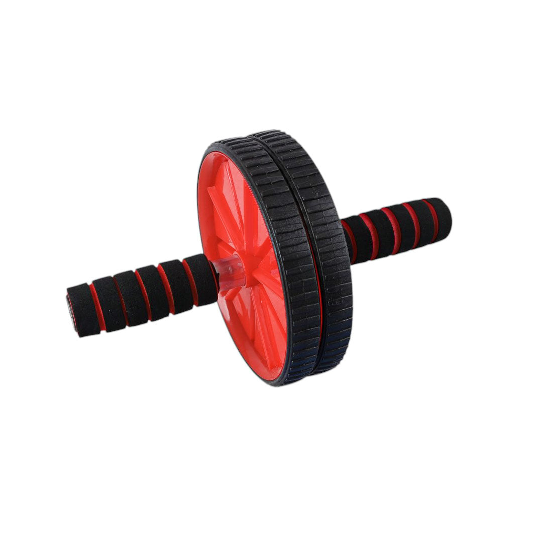 عجلة اب رول تمارين رياضية AB WHEEL بلاستيك 2 مقبض