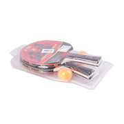 طقم مضرب بنج بونج 2 قطعة لوكس زوجي + 2 كرة موديل C2 - TT501121