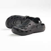 Black Perforated Tank Clog - سد خزان مثقب باللون الأسود 