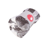 مفرش دفاية موهير نص بطانية  FLEECE BLANKET مشجر متعدد الالوان