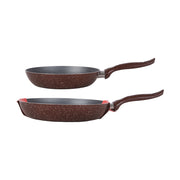 Noval Granite Plus 2-Piece Frying Pan Set - 24-28