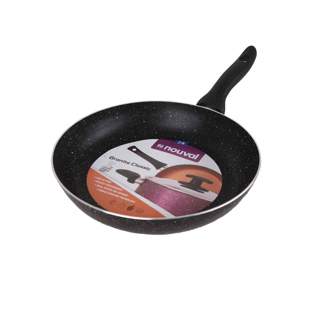 Classic Granite Frying Pan Set 3 Pieces 28/24/18 - Nouval