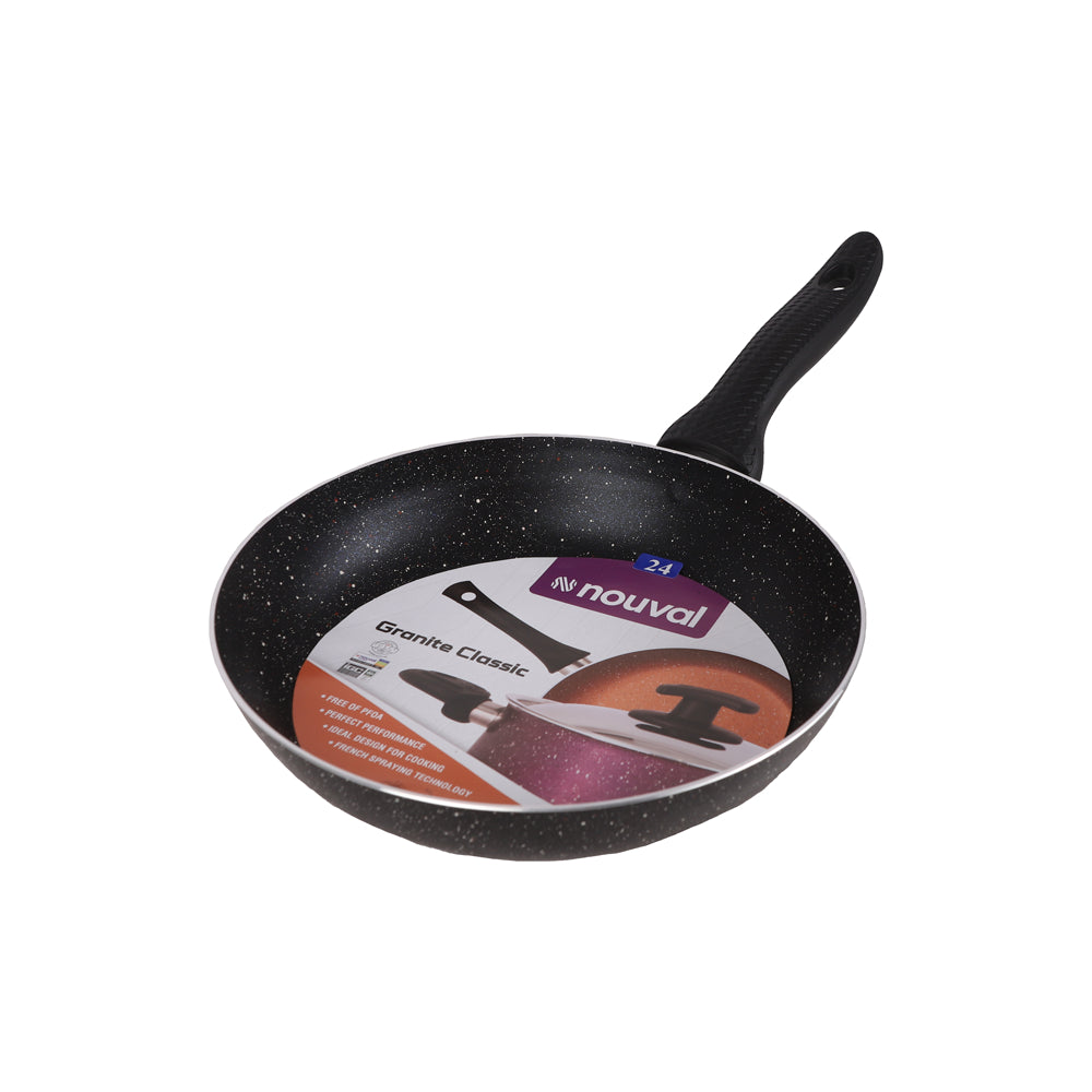 Classic Granite Frying Pan Set 3 Pieces 28/24/18 - Nouval