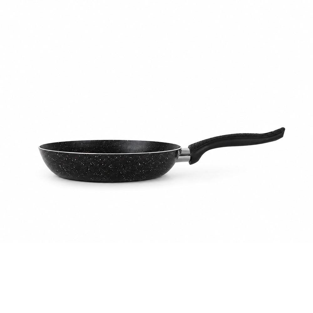 Nouval Granite Classic Frying Pan Set 3 Pcs 14-18-24