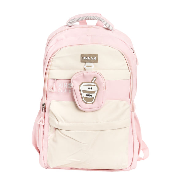 Dream MTM School Bag with Multi-Colored Pocket
