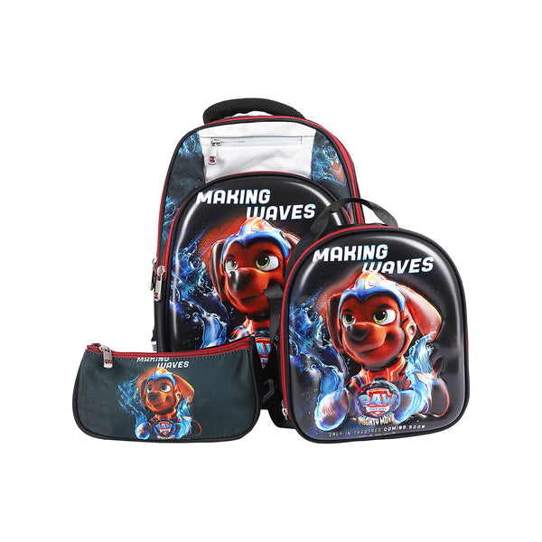 BRONCO 3-piece school bag, Disney 3D shapes, multiple colors, model BF15