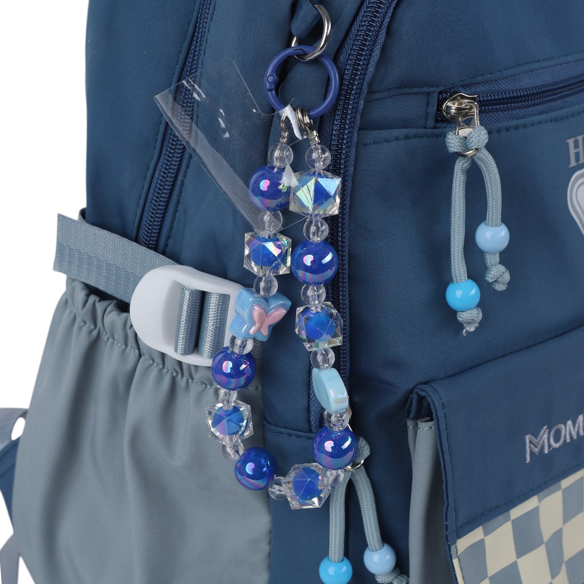 شنطة مدرسة بناتي كراميل MOMOLLY ووتر بروف كاروه + ميدالية