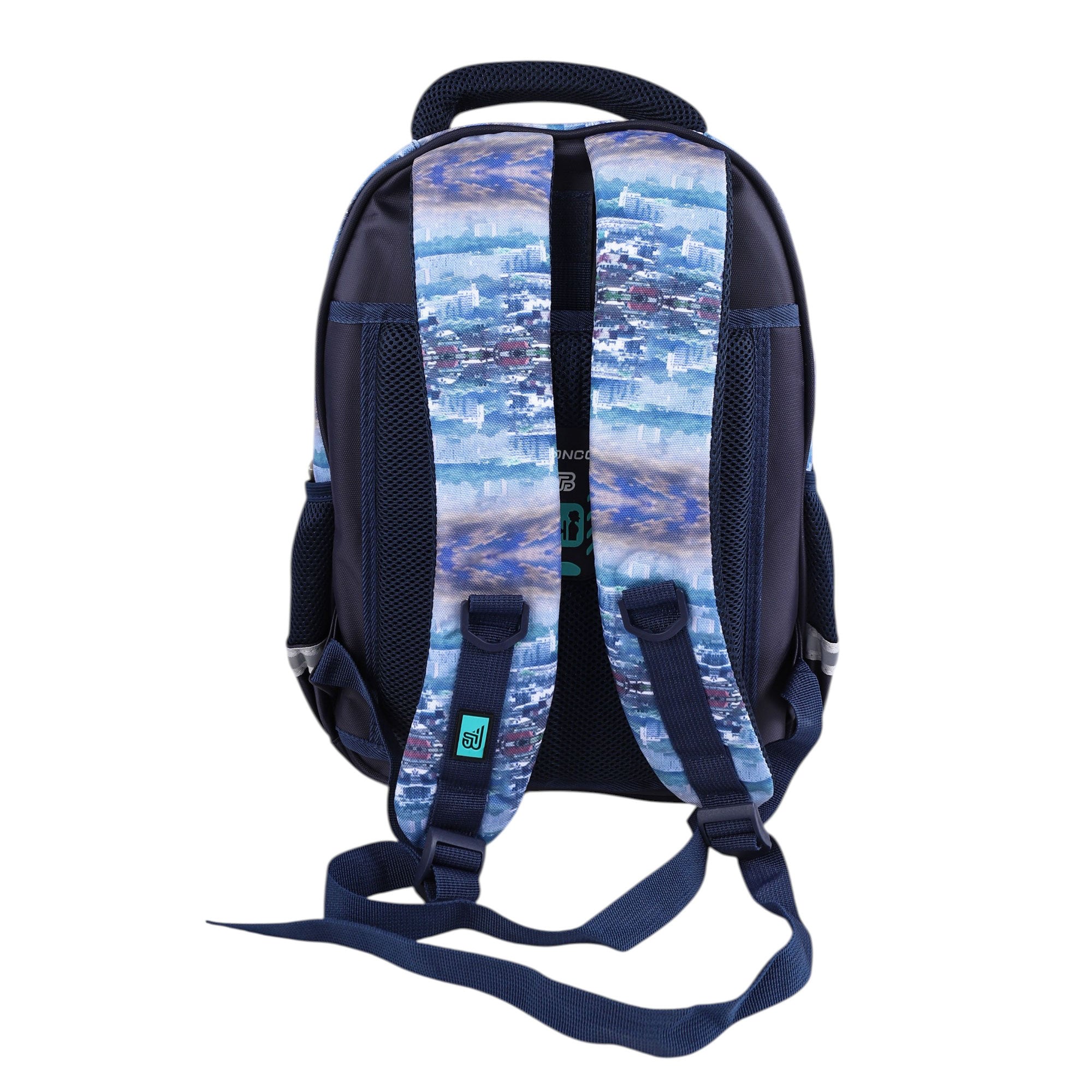 طقم شنطة حضانة برونكو شخصيات كرتون ثلاثي الأبعاد مطبوع 3 قطع موديل B.F.15