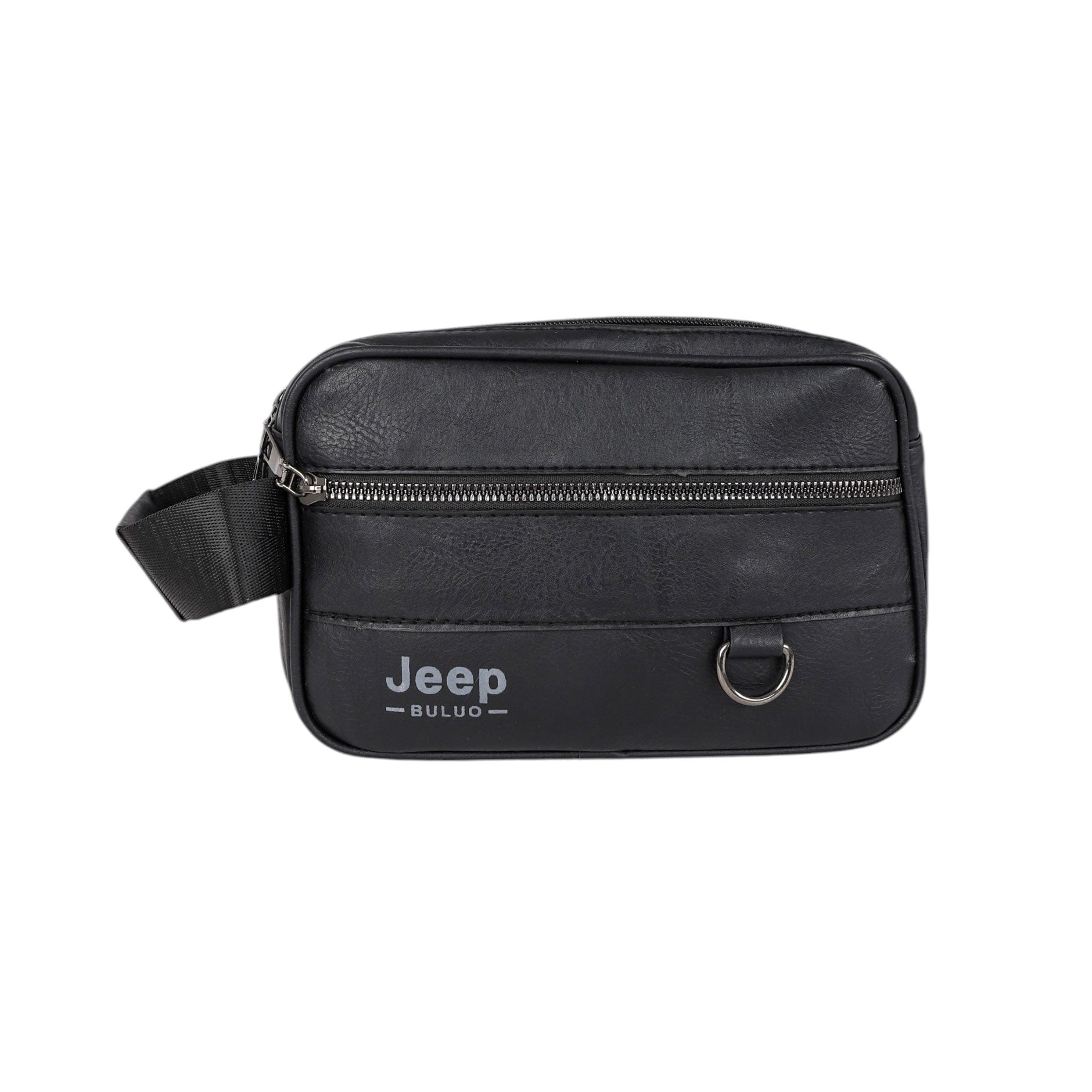 شنطة يد جلد JEEP سوستة موديل 10 