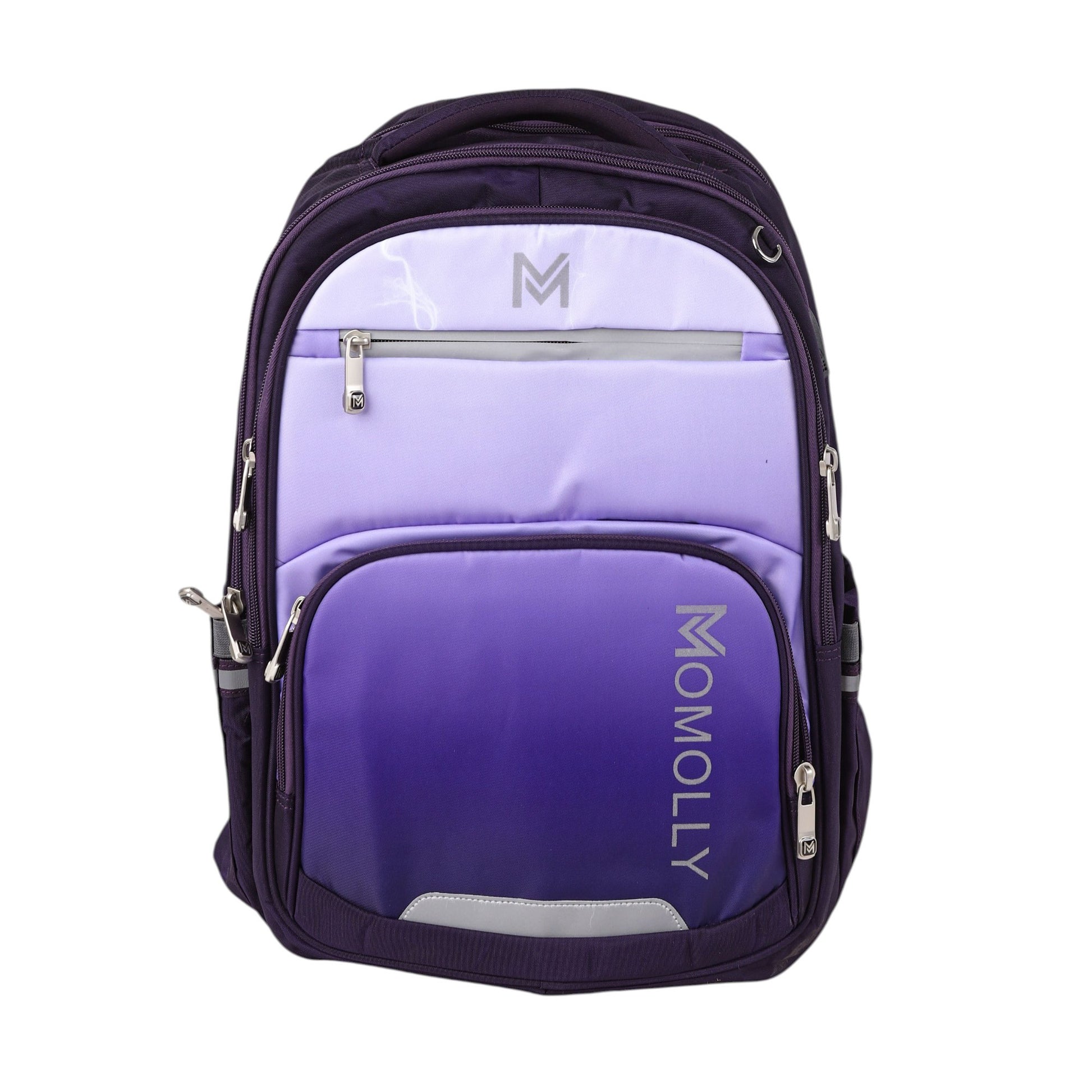 شنطة لاب توب ضهر MOMOLLY موج البحر بمخرج USB و سماعة موديل M206 