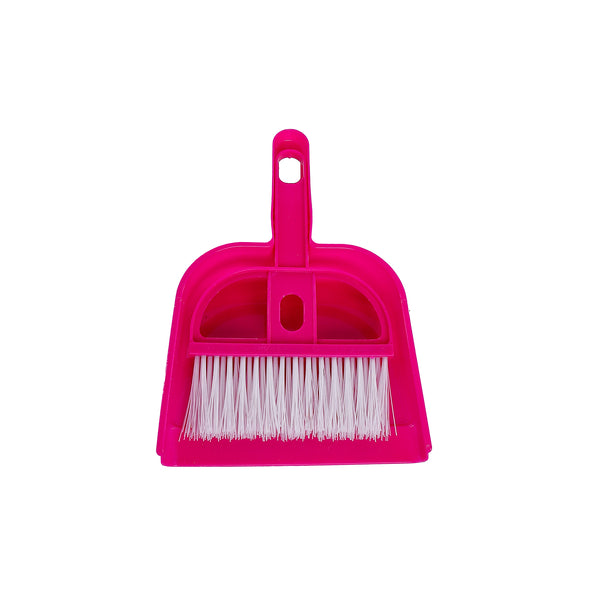 Small dustpan with brush