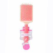 فرشاة شعر HARI COMB مربعة سيليكون يد بلاستيك موديل 10-78 