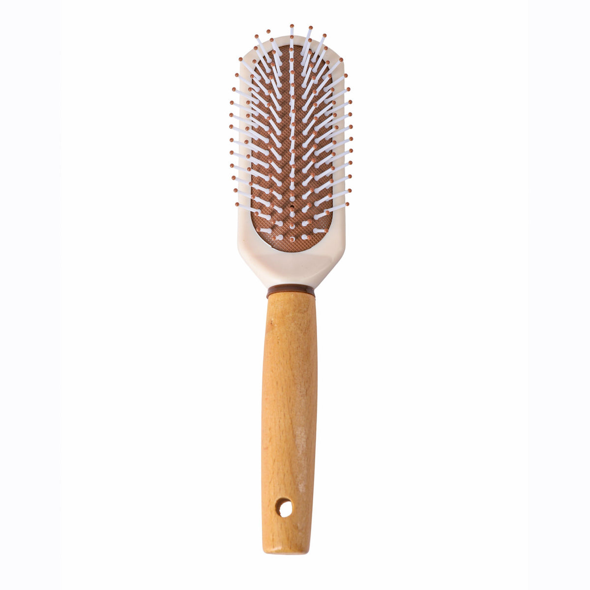 فرشاة شعر BRUSHES سيليكون يد خشب موديل 10-74 