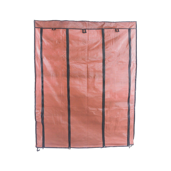 3-door fabric wardrobe