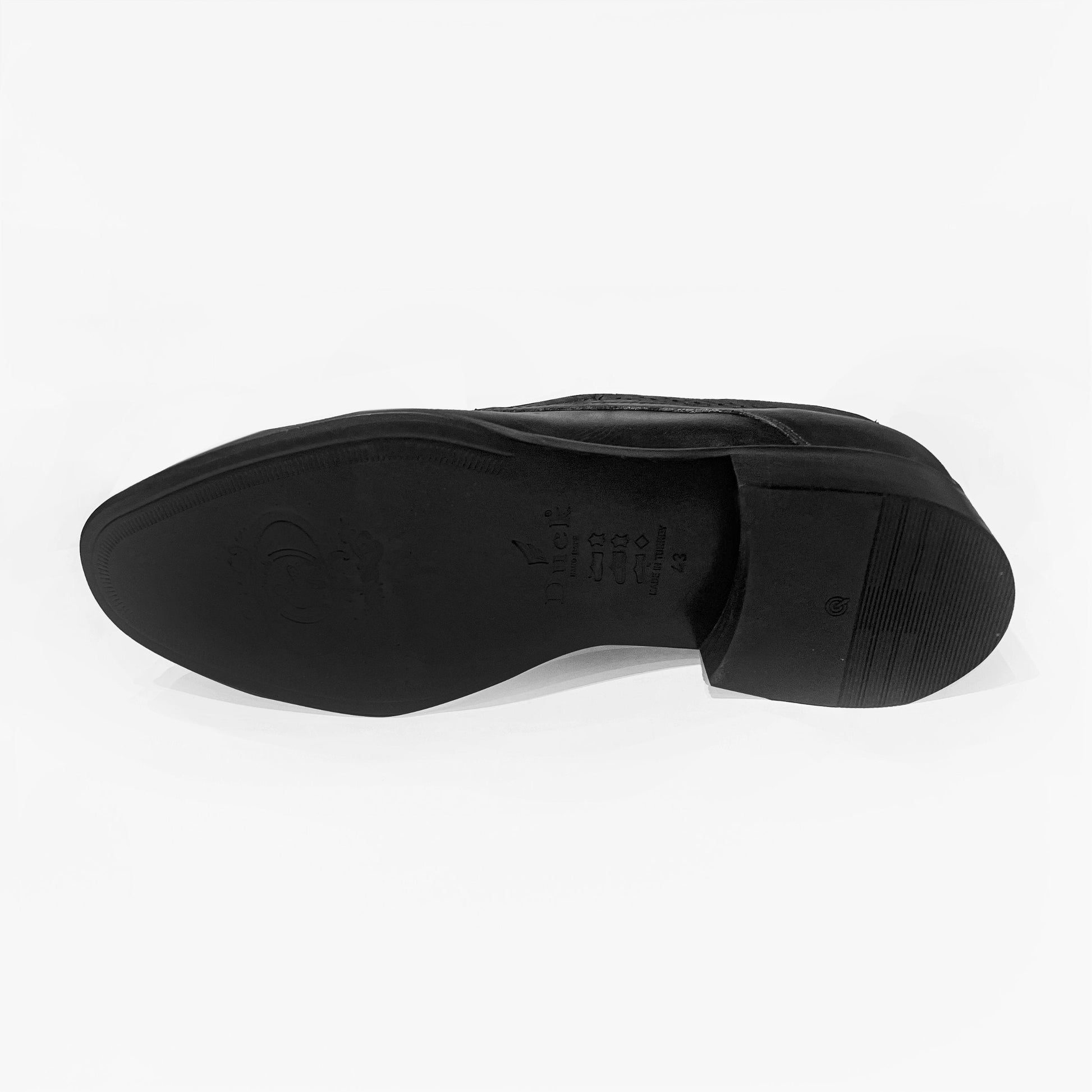 حذاء رجالي دك جلد رباط كلاسيك موديل 10919 