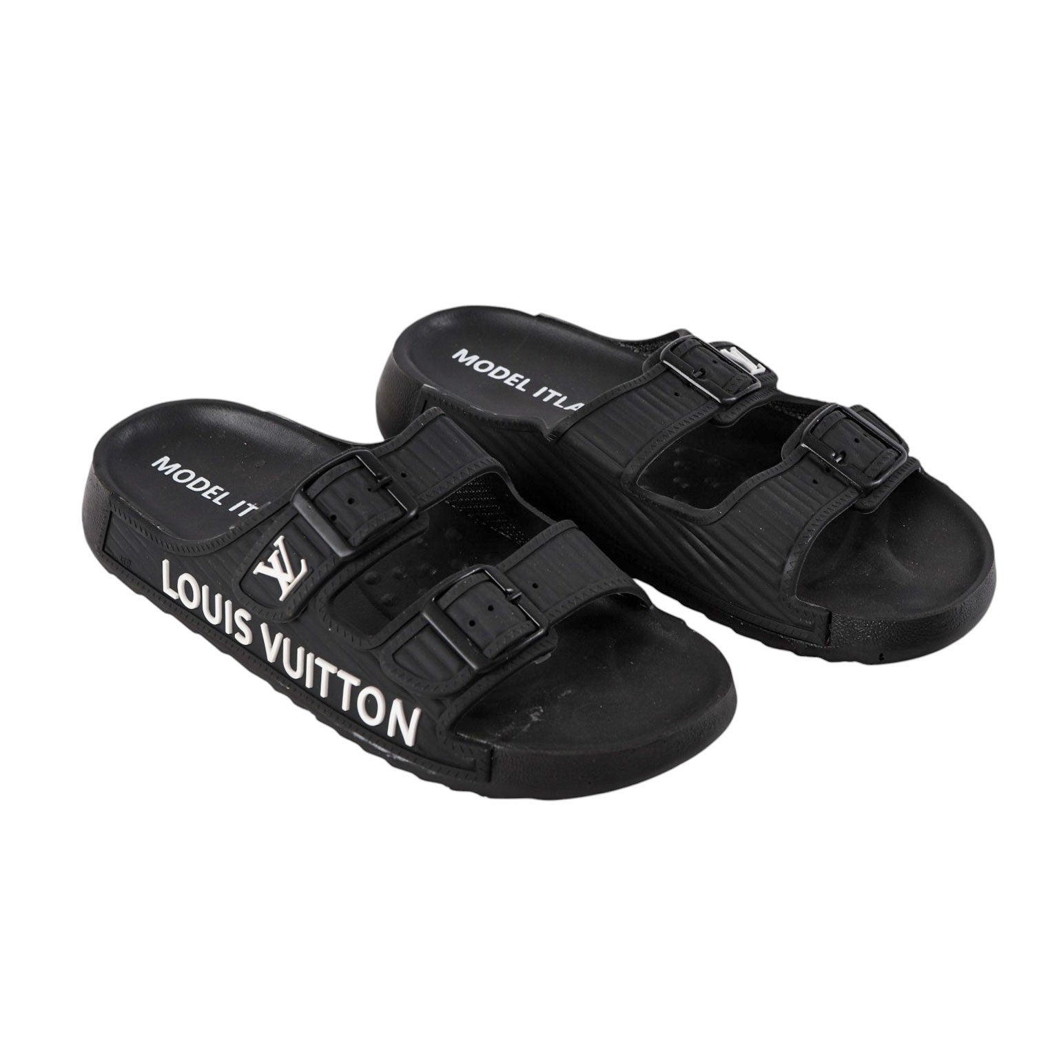 شبشب رجالي LOUIS VUITTON وش 2 ابزيم موديل ميلانو 1
