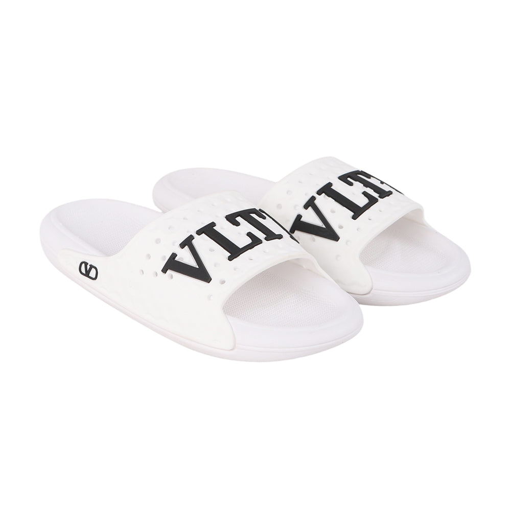 شبشب رجالي وش VLTN نعل ابيض موديل 611-V1
