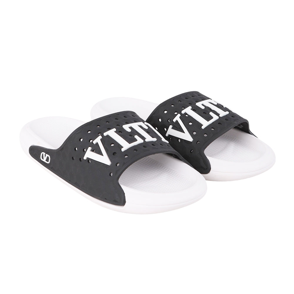 شبشب رجالي وش VLTN نعل ابيض موديل 611-V1