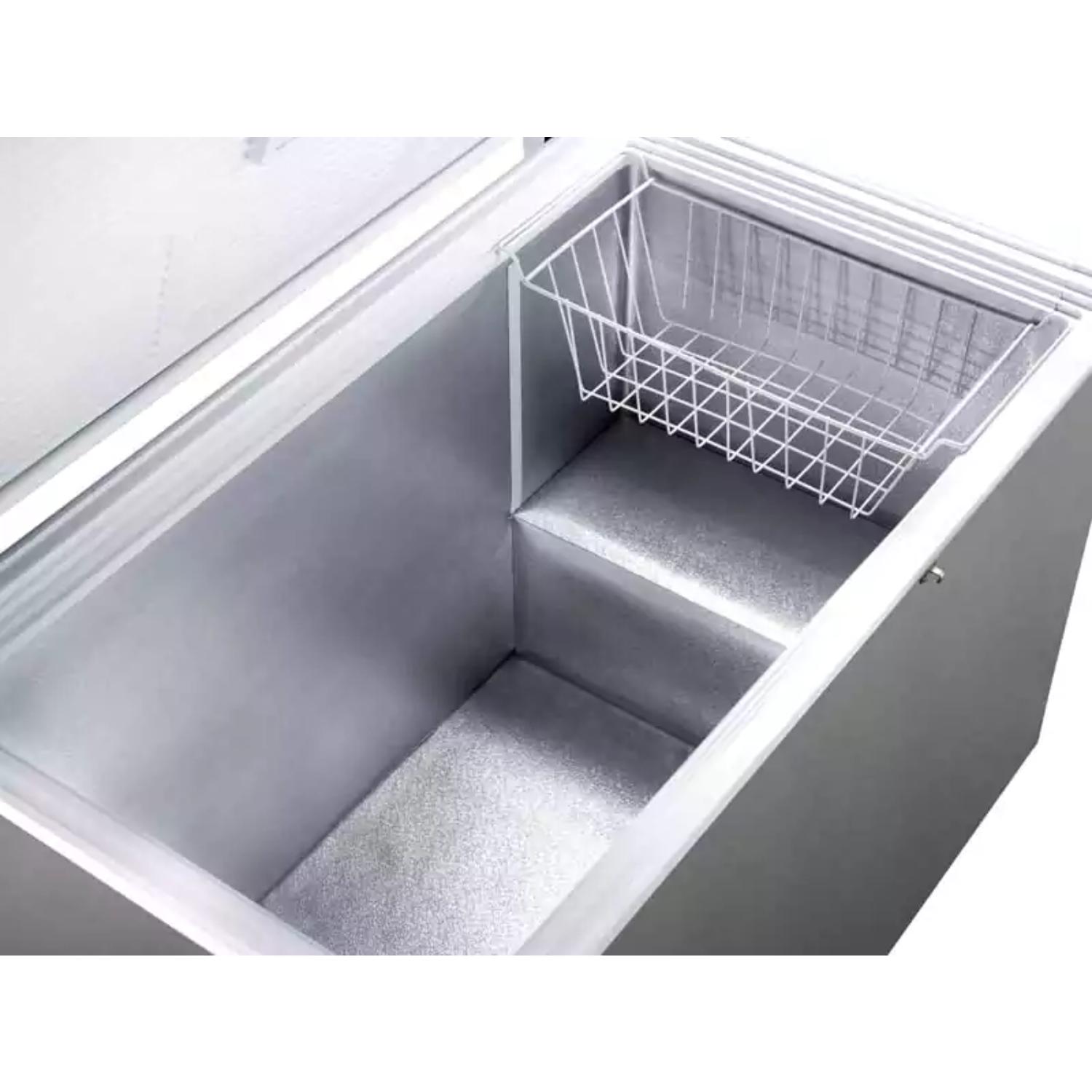 ديب فريزر الكترو ستار 300 لتر ستانلس لمبة داخلية سلفر موديل LC300SLSTD 