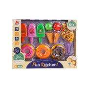 لعبة اطفال FUN KITCHEN ايس كريم + دونيتس 13 قطعة موديل 2302-8 