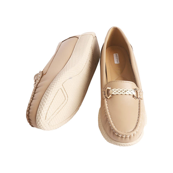 حذاء حريمي الامير فاروق جلد FA R-628