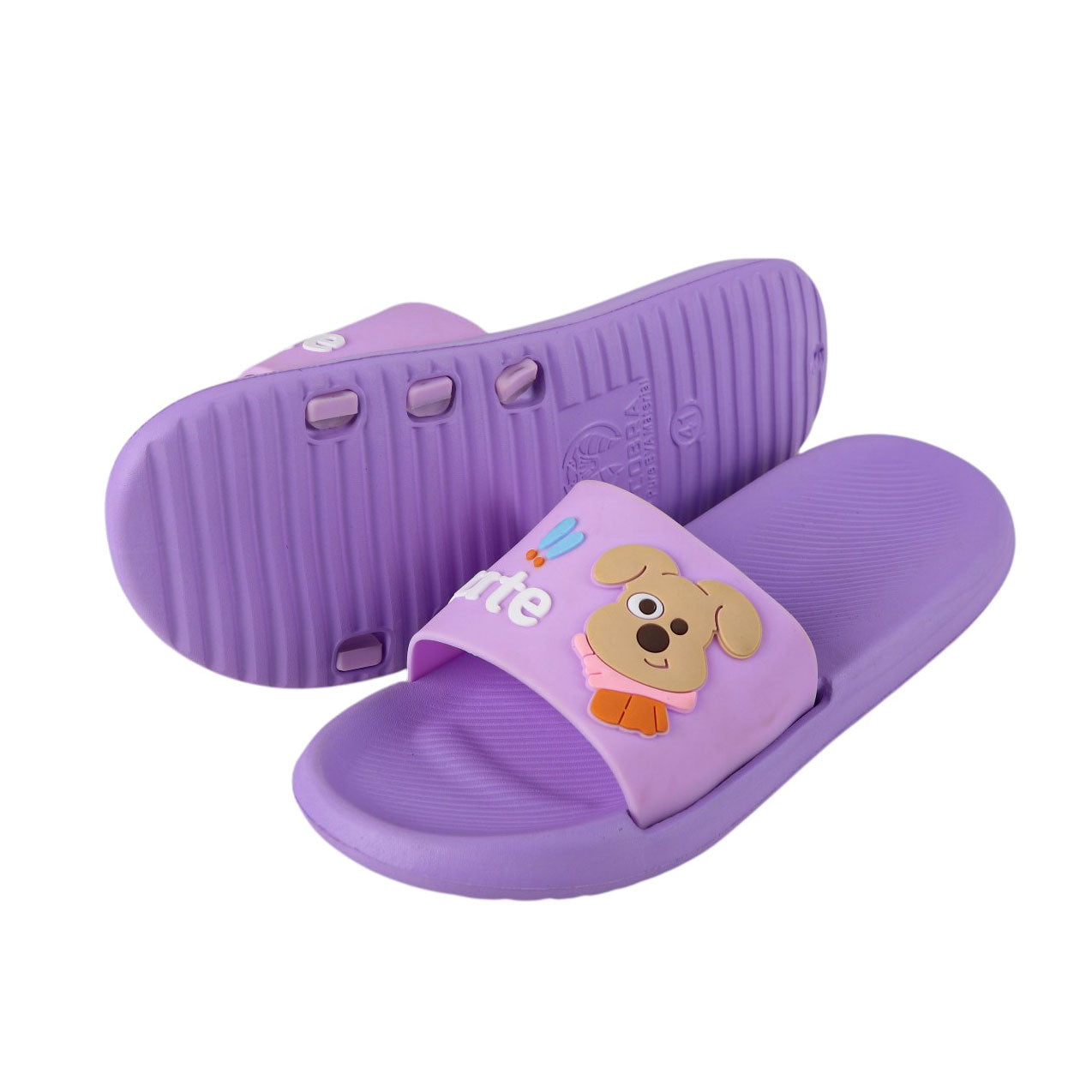 Fluffy cute women's slippers