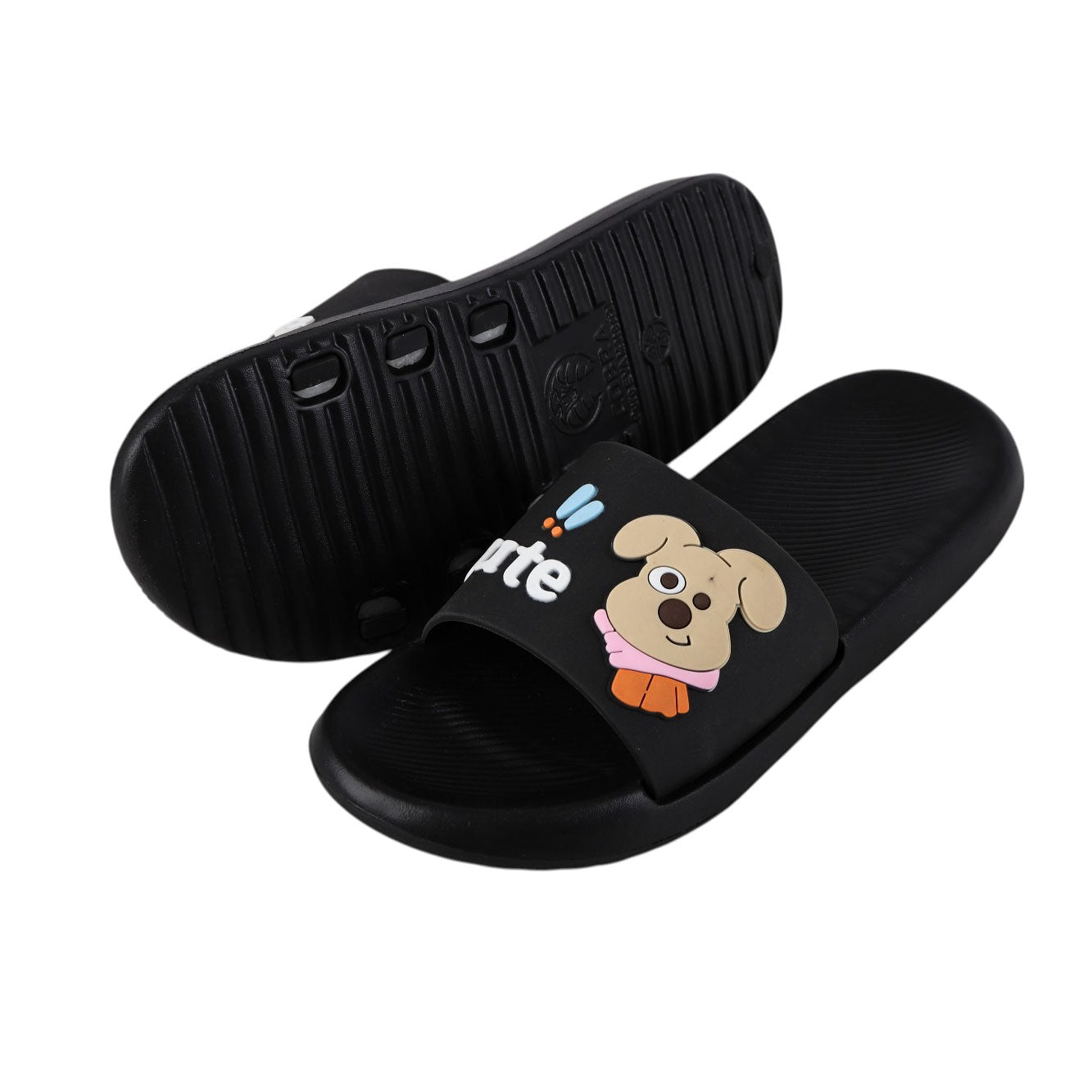 Fluffy cute women's slippers