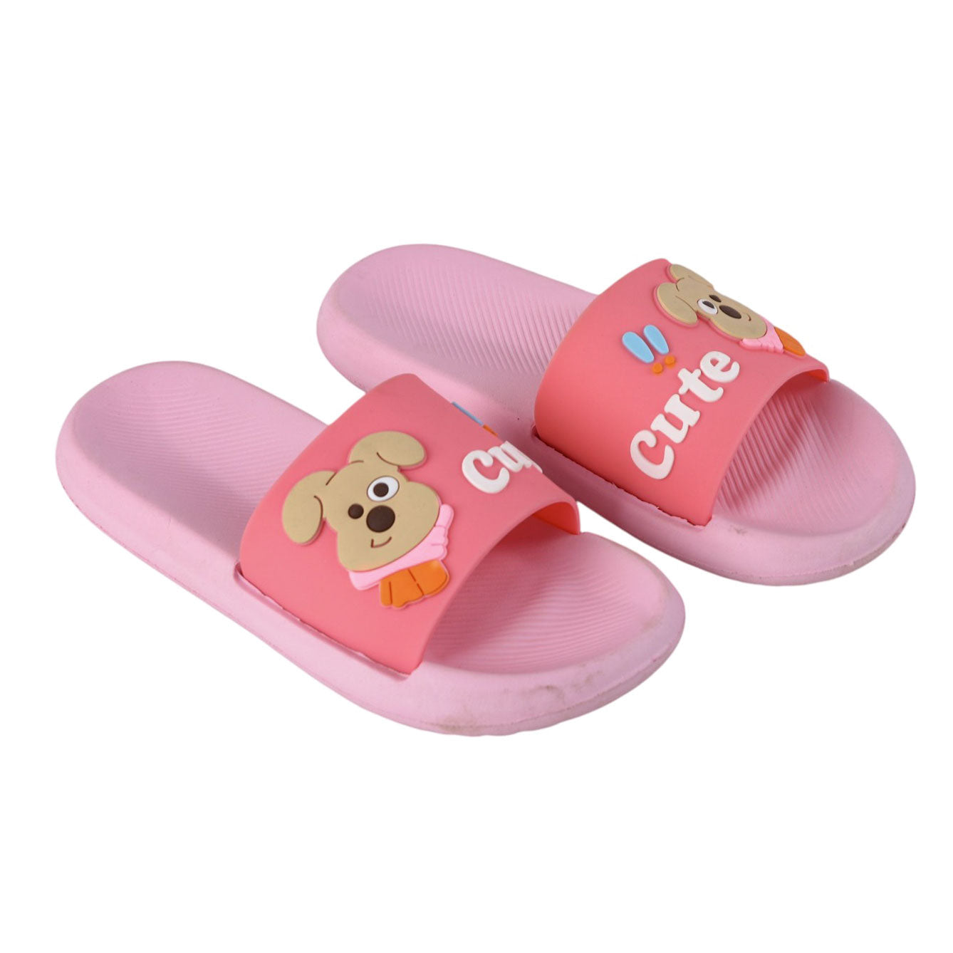Fluffy cute women's slippers