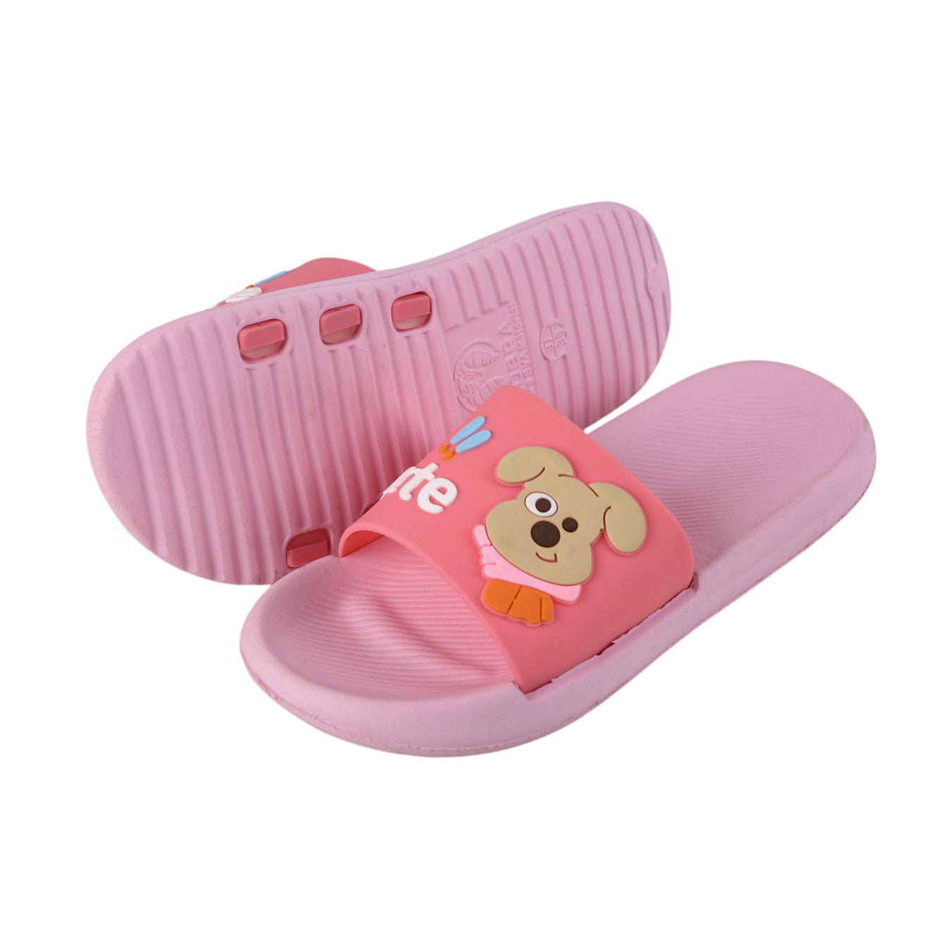 Fluffy cute women's slippers