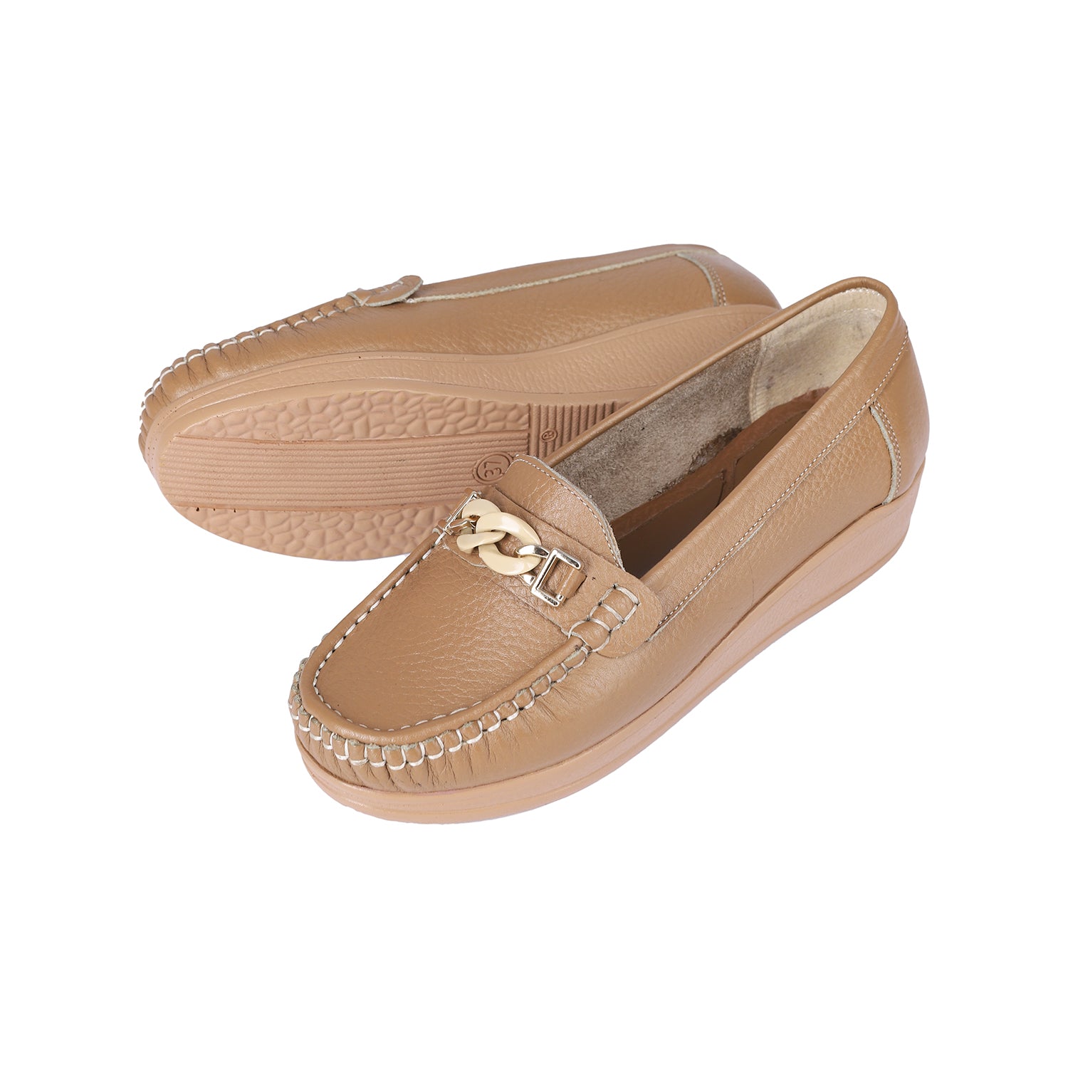 حذاء حريمي جلد اليو JOV موديل A130 