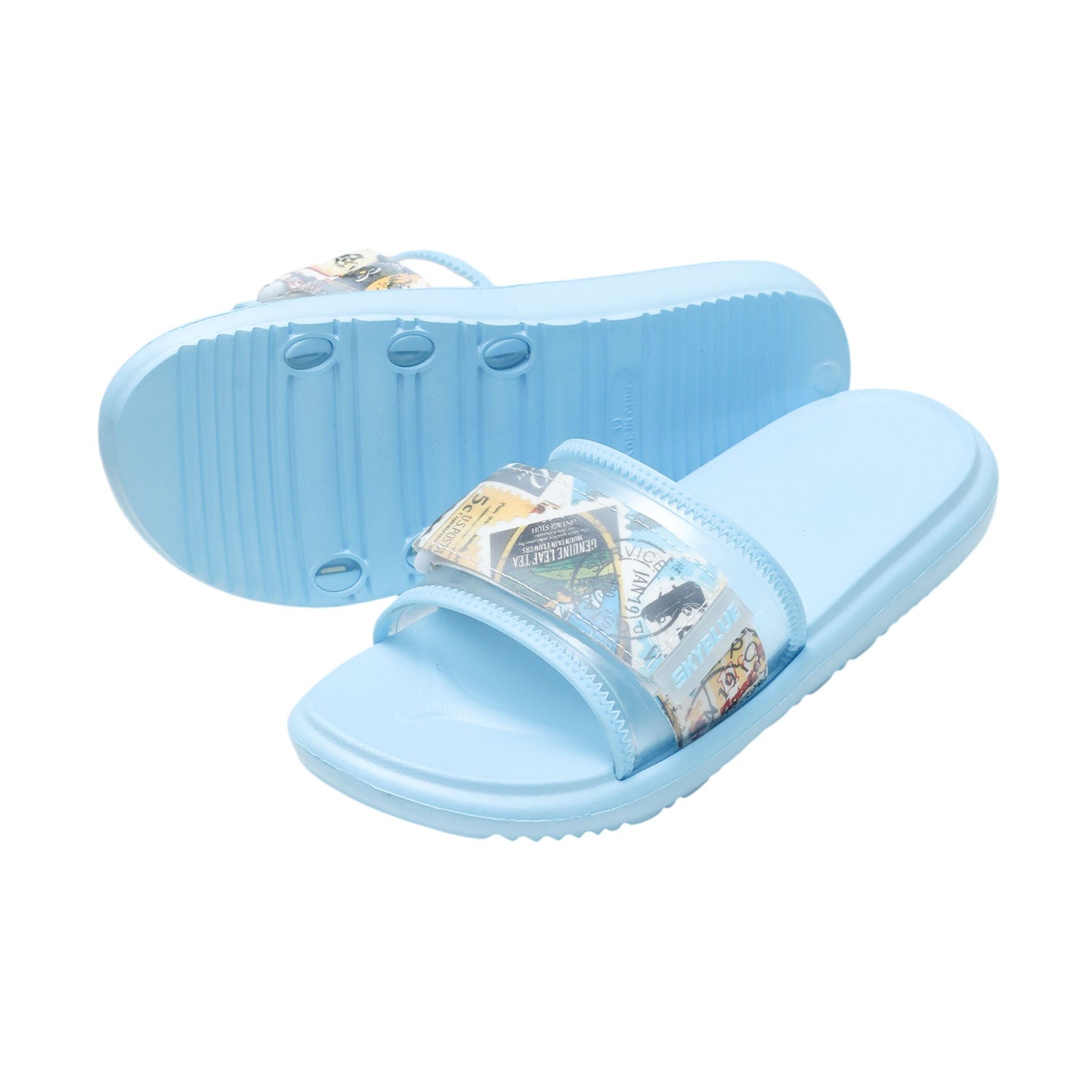شبشب حريمي وش SKYBLUE موديل SM26-205 