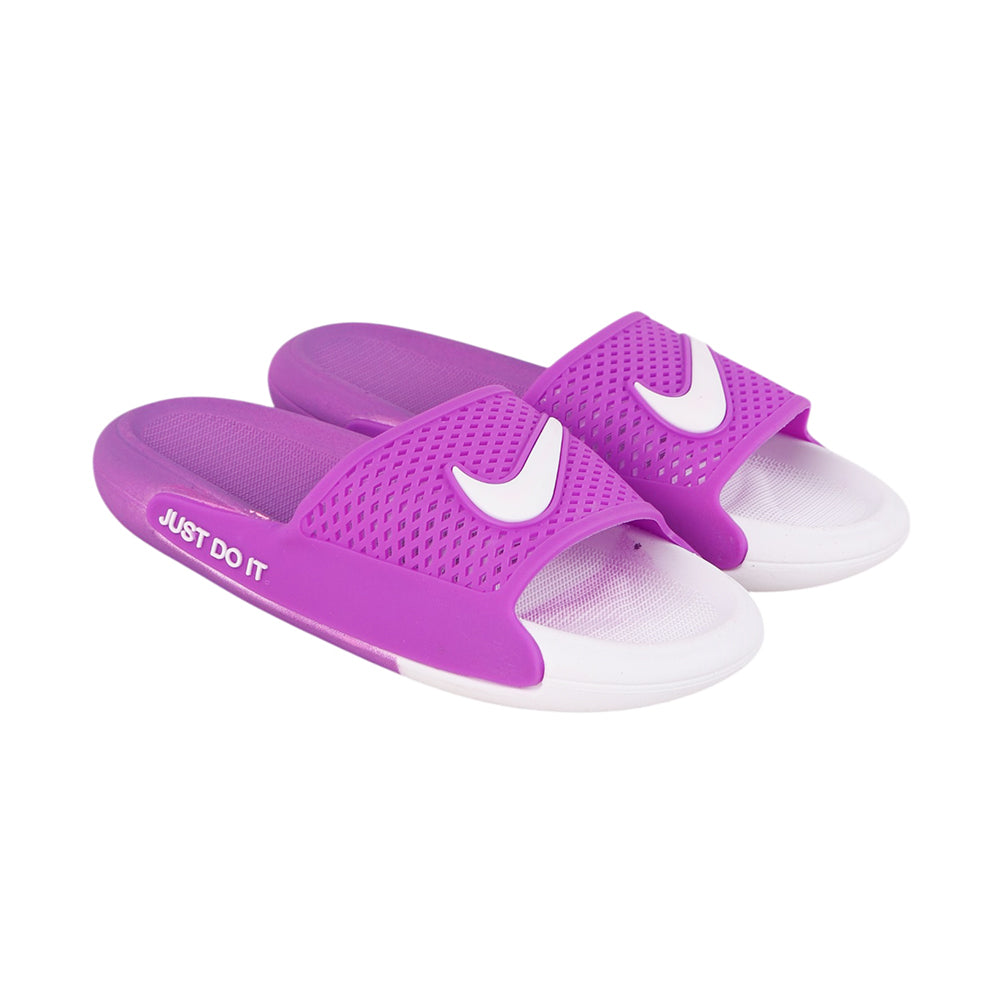 شبشب حريمي وش 2 لون JUST DOIT موديل 611-N3